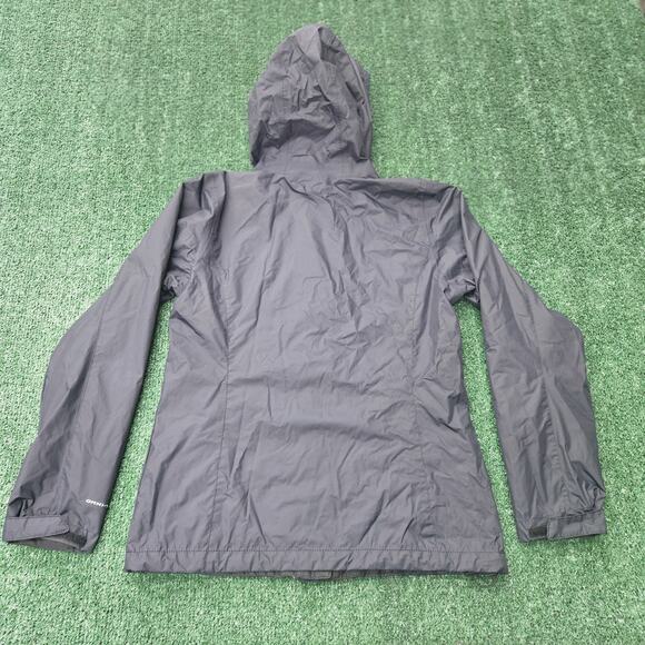 Columbia Jacket Women Small Black Hooded Windbreaker Rain Coat Omni Tech - Picture 6 of 10